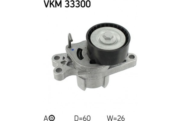 Skf Τεντωτήρας, Ιμάντας poly-V - Vkm 33300