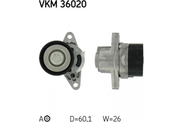 Skf Τεντωτήρας, Ιμάντας poly-V - Vkm 36020