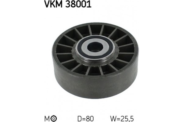 Skf Τεντωτήρας, Ιμάντας poly-V - Vkm 38001