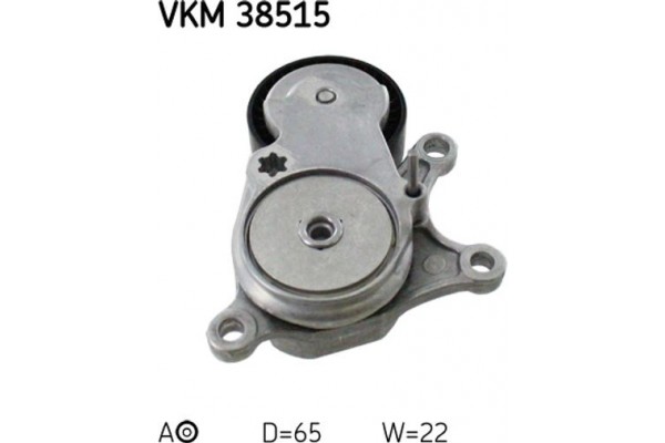 Skf Τεντωτήρας, Ιμάντας poly-V - Vkm 38515