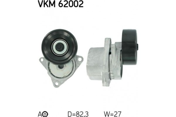 Skf Τεντωτήρας, Ιμάντας poly-V - Vkm 62002