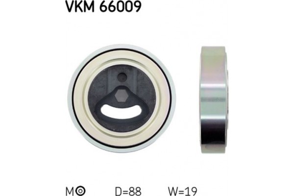 Skf Τεντωτήρας, Ιμάντας poly-V - Vkm 66009