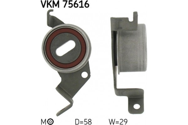 Skf Τεντωτήρας, οδοντ. Ιμάντας - Vkm 75616 Skf Τεντωτήρας, οδοντ. Ιμάντας - Vkm 75616