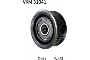 Skf Τροχαλία παρέκκλισης, Ιμάντας poly-V - Vkm 31041