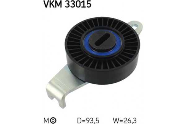 Skf Τροχαλία παρέκκλισης, Ιμάντας poly-V - Vkm 33015