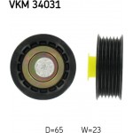 Skf Τροχαλία παρέκκλισης, Ιμάντας poly-V - Vkm 34031