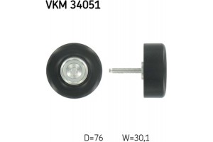 Skf Τροχαλία παρέκκλισης, Ιμάντας poly-V - Vkm 34051