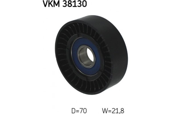 Skf Τροχαλία παρέκκλισης, Ιμάντας poly-V - Vkm 38130