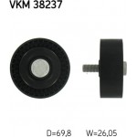 Skf Τροχαλία παρέκκλισης, Ιμάντας poly-V - Vkm 38237