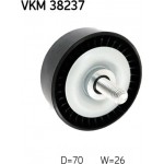 Skf Τροχαλία παρέκκλισης, Ιμάντας poly-V - Vkm 38237