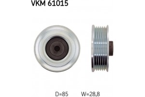 Skf Τροχαλία παρέκκλισης, Ιμάντας poly-V - Vkm 61015