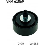 Skf Τροχαλία παρέκκλισης, Ιμάντας poly-V - Vkm 61069