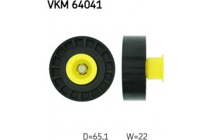 Skf Τροχαλία παρέκκλισης, Ιμάντας poly-V - Vkm 64041