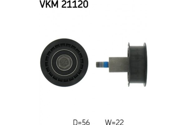 Skf Τροχαλία παρέκκλισης, οδοντ. Ιμάντας - Vkm 21120