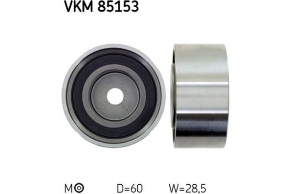 Skf Τροχαλία παρέκκλισης, οδοντ. Ιμάντας - Vkm 85153