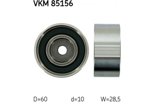 Skf Τροχαλία παρέκκλισης, οδοντ. Ιμάντας - Vkm 85156