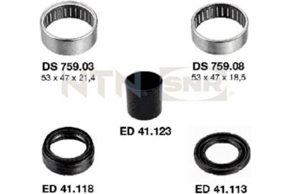 Snr Έδραση , Σώμα Άξονα - KS559.07