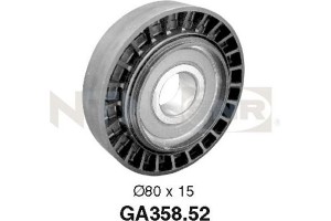 Snr Τροχαλία παρέκκλισης, Ιμάντας poly-V - GA358.52