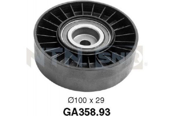 Snr Τροχαλία παρέκκλισης, Ιμάντας poly-V - GA358.93