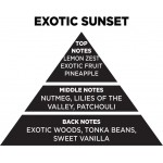 Αρωματικό Κερί Σόγιας Themagio Exotic Sunset 300gr 1 Τεμάχιο