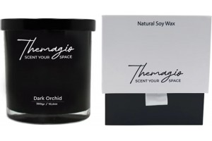 Αρωματικό Κερί Σόγιας Themagio Dark Orchid 300gr 1 Τεμάχιο