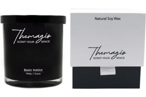 Αρωματικό Κερί Σόγιας Themagio Basic Instict 300gr 1 Τεμάχιο
