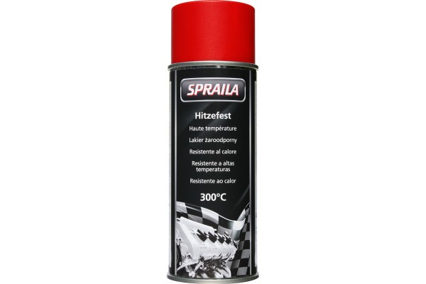 Kwasny Group Spraila 300047 Spray Βαφης Υψηλων Θερμοκρασιων (300°C), Κοκκινο - 400 Ml