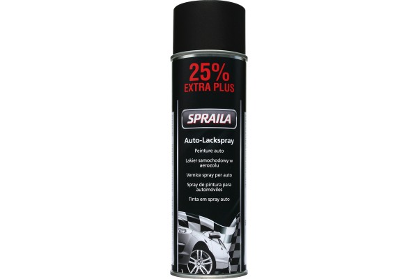 Kwasny Group Spraila 300921 Spray Βαφης , Μαυρο Ματ - 500ML