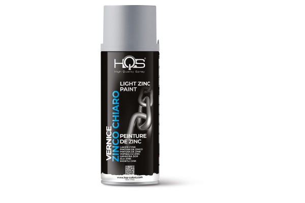 Hqs 400HQS.3004M Spray Ασταρι Zinc , Γκρι - 400 Ml