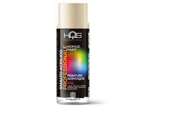 Hqs 400HQS1015 Spray Ral 1015 , Ελαφρυ Μπεζ - 400 Ml
