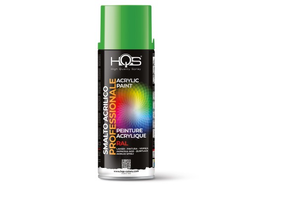 Hqs 400HQS6018 Spray Ral 6018 , ΚΙΤΡΙΝΟ-ΠΡΑΣΙΝΟ - 400 Ml