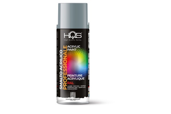 Hqs 400HQS7001 Spray Ral 7001 , ΓΚΡΙ-ΑΣΗΜΙ - 400 Ml