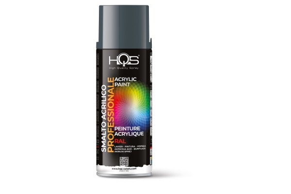 Hqs 400HQS7011 Spray Ral 7011 , Γκρι Σιδηρου - 400 Ml