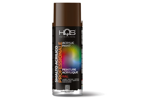 Hqs 400HQS8016 Spray Ral 8016 , Καφε Μαονι - 400ML
