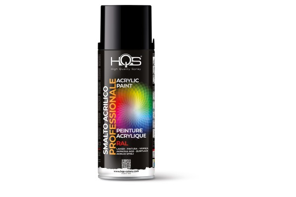 Hqs 400HQS9005 Spray Ral 9005 , Μαυρο - 400ML