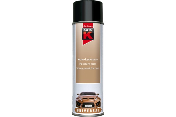 Kwasny Group Autok 633005 Spray Βαφης , Μαυρο ΓΥΑΛΙΣΤΕΡΟ- 500ML