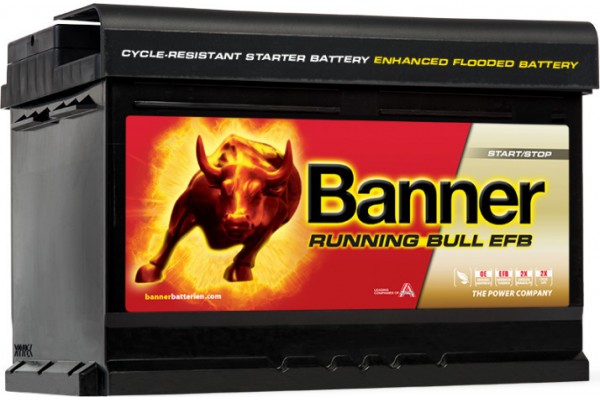 Banner Μπαταρία Αυτοκινήτου Running Bull EFB 56512 με Χωρητικότητα 65Ah 650A Start/Stop
