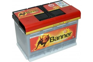 Banner Μπαταρία Αυτοκινήτου P7740 Power Bull Pro με Χωρητικότητα 77Ah 680A
