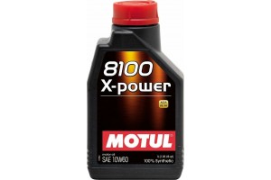 Motul Συνθετικό Λάδι Αυτοκινήτου 8100 X-Power 10W-60 A3/B4 1lt Motul Συνθετικό Λάδι Αυτοκινήτου 8100 X-Power 10W-60 A3/B4 1lt