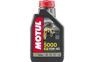 Motul 5000 Λάδι Μοτοσυκλέτας για Τετράχρονους Κινητήρες 10W-40 1lt