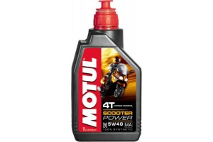 Motul Scooter Power 4T Συνθετικό Λάδι Μοτοσυκλέτας για Τετράχρονους Κινητήρες 5W-40 1lt