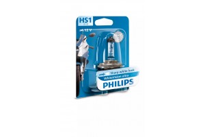 Philips WhiteVision Ultra Moto HS1 12V 35/35W 12636WVUBW – 1 τεμ Philips WhiteVision Ultra Moto HS1 12V 35/35W 12636WVUBW – 1 τεμ