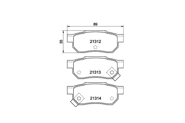 DON ΔΙΣΚΟΦΡΕΝΑ HONDA-PCP1337