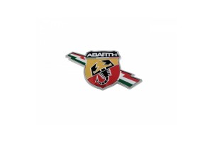 Αυτοκόλλητο Σήμα Λογότυπο Abarth 52mm x 113mm 1 Τεμάχιο