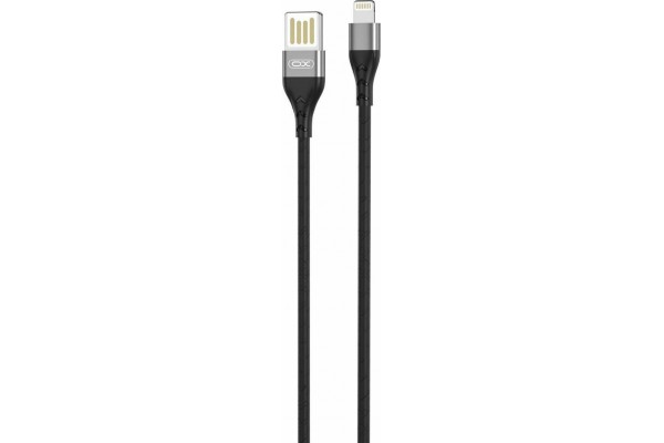XO NB-188 USB to Lightning Cable Μαύρο 1m