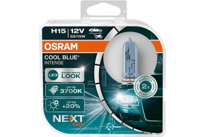 Osram Cool Blue Intense Next Gen H15 12V 55/15W 64176CBN-HCB – Σετ 2 τεμ.
