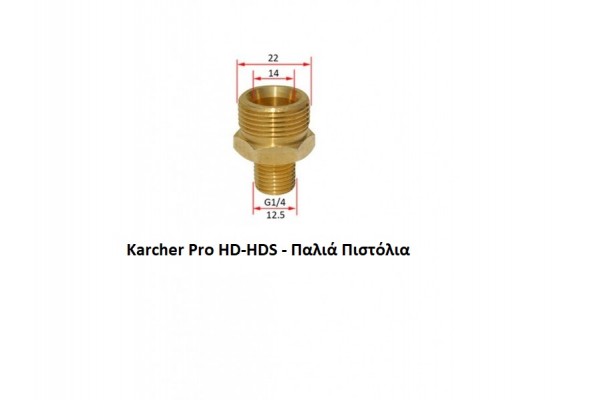 Karcher Pro HD-HDS - Παλιά Πιστόλια