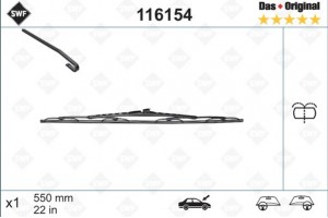 Swf Μάκτρο Καθαριστήρα - 116154