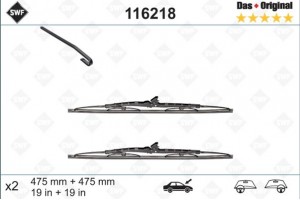 Swf Μάκτρο Καθαριστήρα - 116218