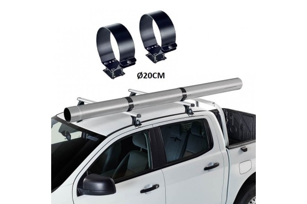 Βάσεις Οροφής Για Μεταφορά Σωλήνα Cruz 941-030 20cm 2 Τεμάχια